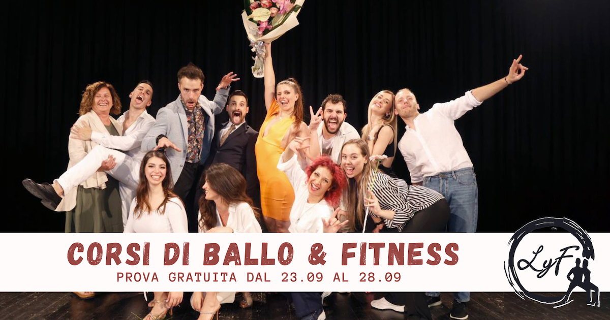 INIZIO CORSI DI BALLO E FITNESS SETTEMBRE 2024